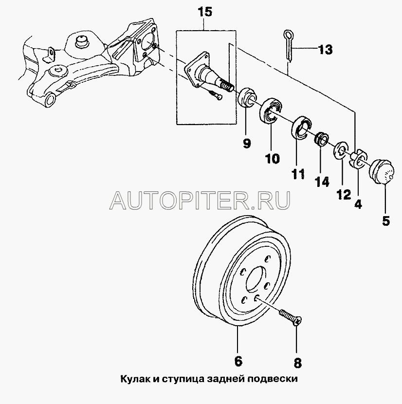 Крышка ступицы 06696899 General Motors