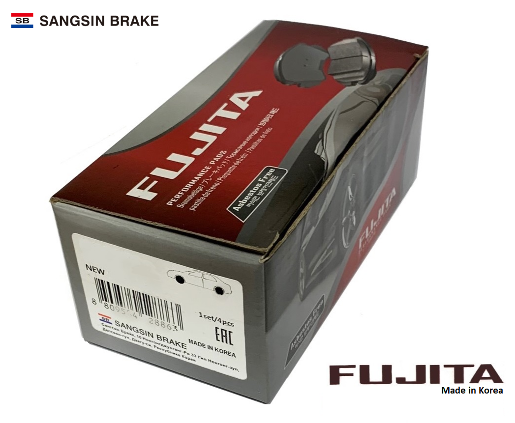 Колодки тормозные задние RP1407 Fujita rp1407 Sangsin