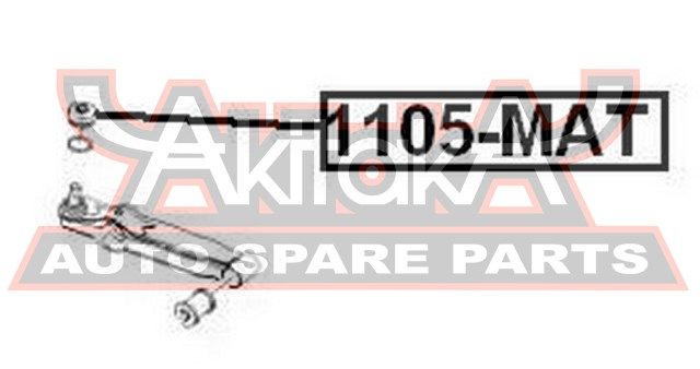 Пыльник шаровой опоры для Daewoo Matiz (M100/M150) 1998-2015 1105MAT Akitaka