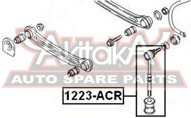 Тяга стабилизатораHyundai Accent/Verna 1999- 1223ACR Akitaka