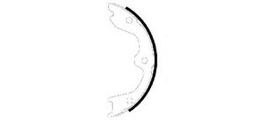 Комплект тормозных колодок, стояночная тормозная система H9885 Pagid