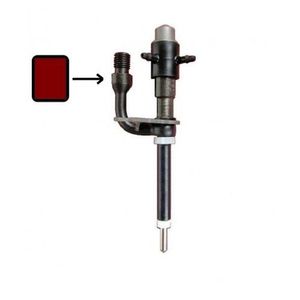 Форсунка Ч-образная TRANSIT 2.5 D 1997-2000 (76P.S.) бордовая с железным