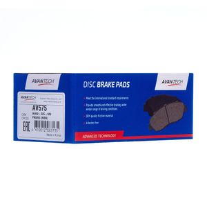 Колодки барабанные к-кт для Honda Jazz 2002-2008 av575 Avantech