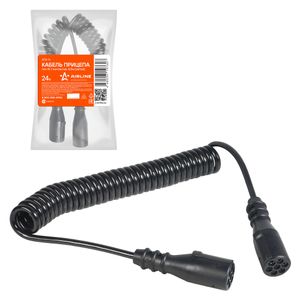 Кабель прицепа 24В тип-N 7 контактов 4,5м (литой) (ATE-11) ATE11 Airline