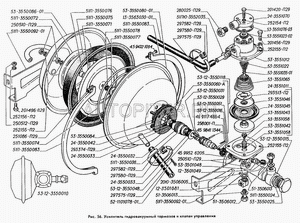 Манжета уплотнительная поршня//NN65//2-2 533551058 Газ