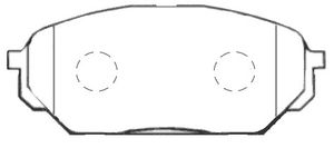 Колодки тормозные GBS GC11031DM gc11031dm Gbs