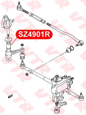Втулка маятникового рычага для Suzuki X-90 (EL) 1995-1999 sz4901r Vtr