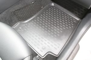 Коврики 3D в салон, подходит для MERCEDES-BENZ С-Class W205, 2014->, седан, (Европа), 4 шт. (полиуретан) expNLC3D3432210k Autofamily