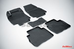 Коврики салона к-кт для Nissan Tiida (C11) 2007-2014 01560 Seintex