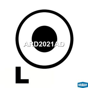 реле регулятор генератора! 12V\ FRL ARD2021AD Krauf
