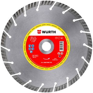 ДИСК ПИЛ АЛМАЗ БЕТ 125Х1.8Х10Х22 0668000126 Wurth