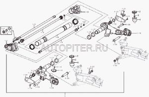 Подшипник задней балки внутренний LF BREEZ l2916107 Lifan