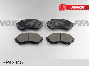 Комплект тормозных колодок bp43345 Fenox Комплект тормозных колодок bp43345 Fenox