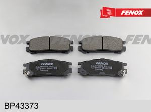 Колодки тормозные задние дисковые к-кт для Subaru Legacy (B11) 1994-1998 bp43373 Fenox Колодки тормозные задние дисковые к-кт для Subaru Legacy (B11) 1994-1998 bp43373 Fenox