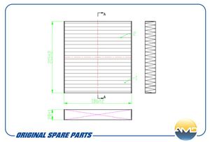 Фильтр салонный AMDFC819 AMD