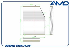 Фильтр_салонный AMDFC838C AMD