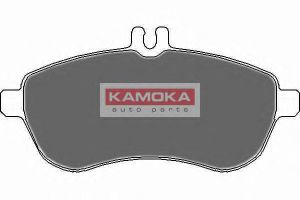 Комплект тормозных колодок, дисковый тормоз JQ1018398 Kamoka