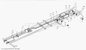 Воздухораспределитель Зил, Камаз, Маз Тормозов Полуприцепа 2Х Проводной AMZ (РБ) 11353101070 11353101070 Маз