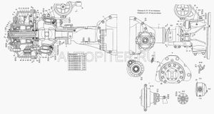 Кулак шарнира для а/м КАМАЗ (вкладыш) П4310-2304066 (АЗ КАМАЗ) 43102304066 Камаз