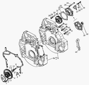 шестерня, ведущая привода распред вала КамАЗ 740.31-240 (Евро 2) 7401029114 Камаз