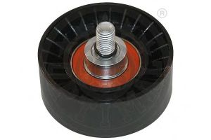 Ролик дополнительный руч. ремня для Peugeot 206 1998-2012 0-N1446 Optimal