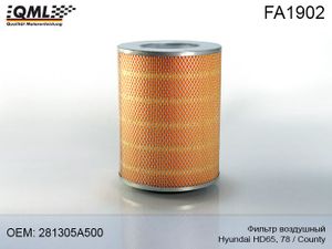 Фильтр воздушный HYUNDAI HD65,78,County дв.D4DD,D4GA QML fa1902 Qml