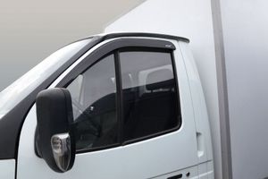 ДЕФ00026 Комплект дефлекторов на боковые стекла AZARD ГАЗЕЛЬ /НАКЛАДНЫЕ/ скотч /комплект / def00026 Azard