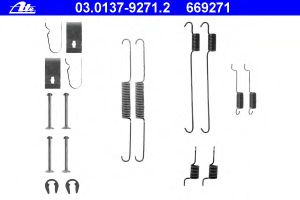 Комплектующие, тормозная колодка 03.0137-9271.2 Ate
