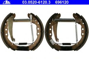 Комлект тормозных накладок 03.0520-6120.3 Ate