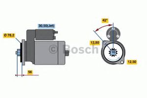 Стартер 0 986 018 040 Bosch