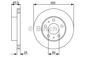 Тормозной диск 0 986 479 314 Bosch