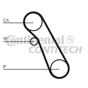 Ремень ГРМ для Ford Focus II 2008-2011 CT983 Contitech