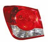 Фонарь задний наружный левый для Chevrolet Cruze 2009-2016 2351908lue Depo