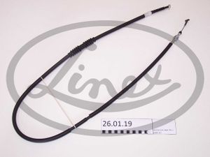 Трос стояночного тормоза прав MAZDA: 626 -87 260119 Linex