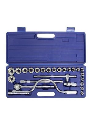 Н-р головок торцевых и пр. 1/2"Dr 26 предметов (45Т) 6 граней HELFER HF000004 hf000004 Kraft