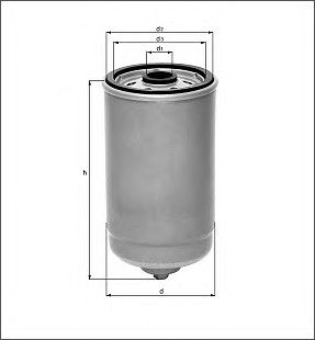 Топливный фильтр KC 102 Knecht/Mahle