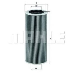 Фильтр масляный BMW E46/E90/E60/61/E65/66/E53 X5/E OX 177/3D Knecht/Mahle