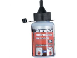 Порошок меловой синий, 115 г, для разметочных шнуров// Matrix 84860 84860 Matrix
