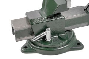 Тиски слесарные поворотные с наковальней ТСС-100 392400 Дело Техники