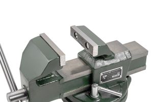 Тиски слесарные поворотные с наковальней ТСС-100 392400 Дело Техники