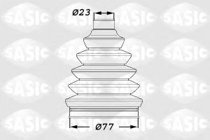 Комплект пылника, приводной вал 1900008 Sasic