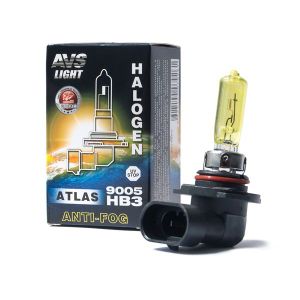 Лампа галогенная HB3/9005 12V 55W AVS ATLAS ANTI-FOG BOX желтый a07026s Avs Industrial Co