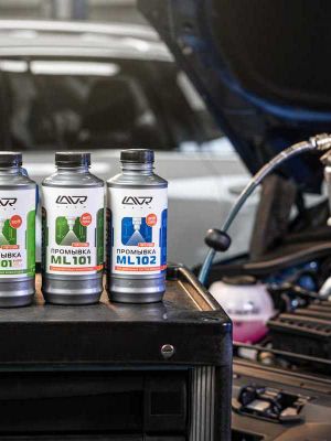 Промывка инжекторной системы дизельного двигателя ML102 LAVR, 1 л / Ln2002