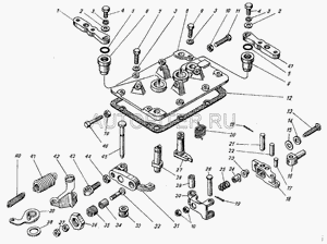 Рычаг пружины регулятора КАМАЗ 33.1110466 ЯЗДА г. Ярославль)