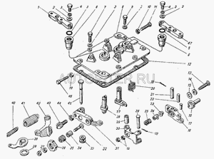 Рычаг пружины регулятора КАМАЗ 33.1110466 ЯЗДА г. Ярославль)