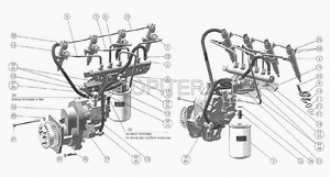 Форсунка МАЗ,ГАЗ (дв.Д-245) ЕВРО-3 ММЗ 0445120141 0445120141 Ммз