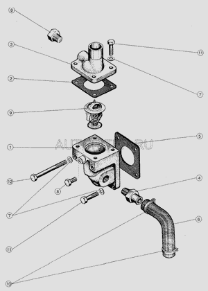 Прокладки термостата™MMZ 501306026 Ммз