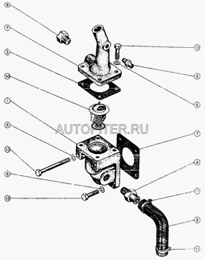 Прокладки термостата™MMZ 501306026 Ммз