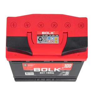 Аккумулятор BOLK Standart 100 А/ч прямой L+ 353x175x190 L5 EN 850 А