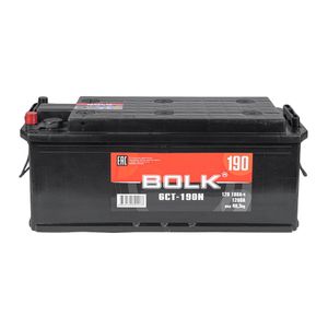 Аккумулятор BOLK Standart 190 А/ч R+(4) 514x218x210 B EN 1200 А